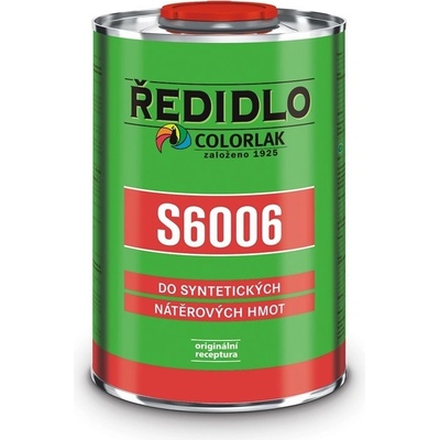 COLORLAK Riedidlo S-6006 V0001 bezfarebný 9l