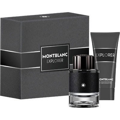 Mont Blanc Explorer - Подаръчен комплект за мъже: 100мл парфюм + 7.5мл парфюм + 100 мл душ гел