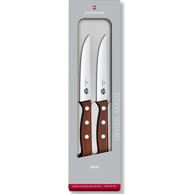 Victorinox 5.1230.12G sada nožov na steak 2 ks drevo