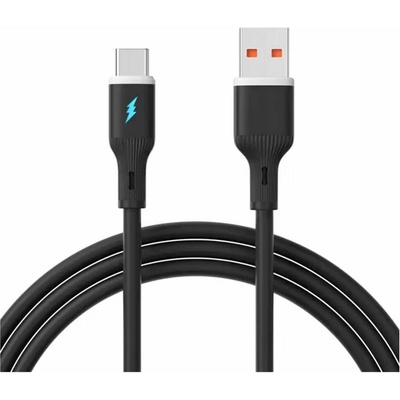 Akyga AK-USB-62 USB-A zástrčka USB-C ® zástrčka 1m černý