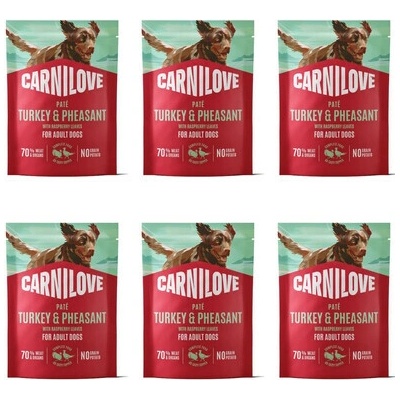 CARNILOVE Dog Pouch Turkey and Pheasant 6 x 300 g