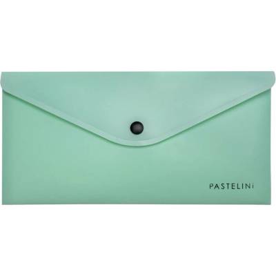 Obálka s drukem DL - PASTELINI zelená