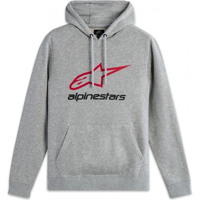 Alpinestars mikina ALWAYS 2.0 šedá/červená /černá