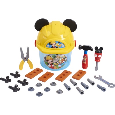 Just Play Игрален комплект Just Play Disney Mickey - Детски инструменти в кофа с каска (38576)