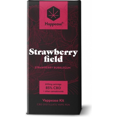 Happease Cartidge 85% CBD 600 mg Strawberry field 1 ks