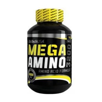 BioTechUSA Суроватъчни аминокиселини Mega Amino 3200 / 100 Tabs. , 758