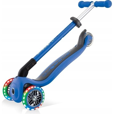 Globber Primo Foldable Lights modrá