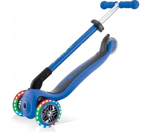 Globber Primo Foldable Lights modrá