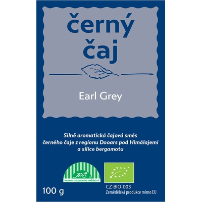 Fairobchod Bio černý čaj Earl Grey z Indie 500 g