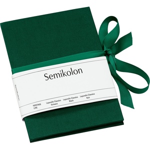 Semikolon Фотоалбум Uni Leporello вертикални тъмнозелен (364050)