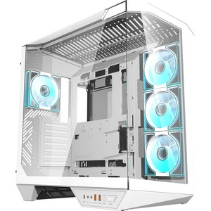 darkFlash DY470 White + 4 fans