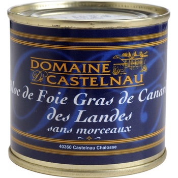Domaine de Castelnau Foie gras blok IGP Landes 100 g