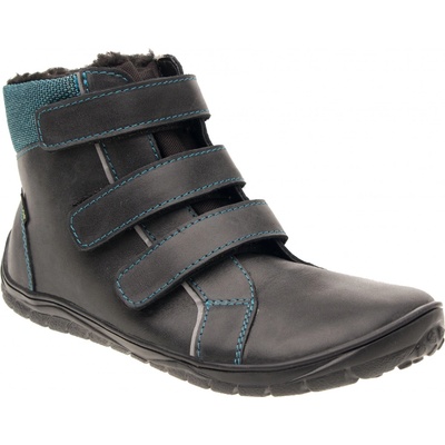 Fare Bare zimní barefoot s membránou černá s modrou