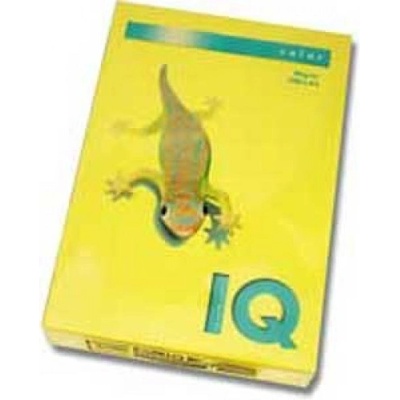 Farebný papier 160g intenzívny IQ color Žltá kanáriková A4 160 gr 250 hárkov