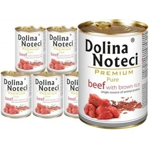 Dolina Noteci Premium Чисто говеждо месо с кафяв ориз 12x800 г