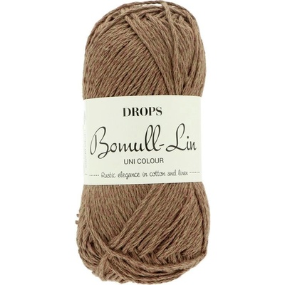 Drops Bomull Lin 05 tmavo hnedá