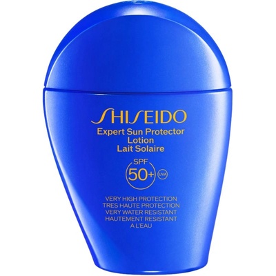 Shiseido Expert Sun Protector Lotion SPF 50+ слънцезащитен лосион за лице и тяло SPF 50+ 50ml