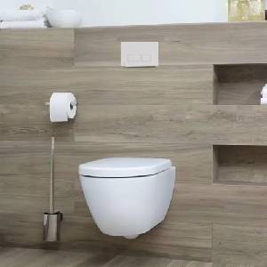 Ideal Standard Комплект за окачване на тоалетна чиния Ideal Standard Ellisse без ринг с бял капак с плавно затваряне (T569201)