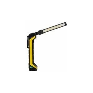 Plastrol Rechargeable LED Workshop Flashlight 1W SMD LED 6500K 2W COB LED 6500K 3.7V 800mAh Li-ion Clip Magnet LW-2B W-00340