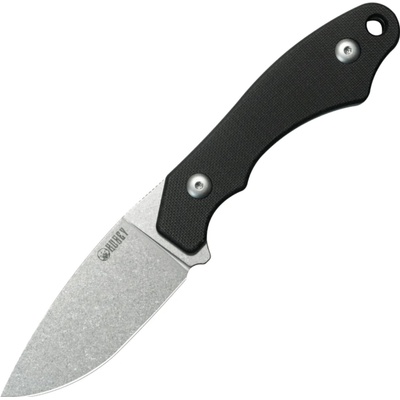Kubey TLB Beadblast 14C28N Black G10,Kydex Sheath KU467A