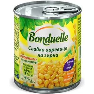 Bonduelle Сладка Царевица Bonduelle 170гр. консерва