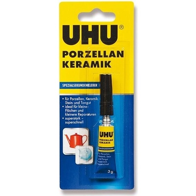 Uhu Lepidlo Porzellan Keramik 3 ml