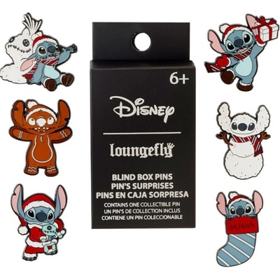 Loungefly Значка Loungefly Disney: Lillo and Stitch - Holiday Stitch, асортимент (087124)