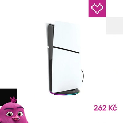 iPega P5S025S Vertikální Stojan s RGB PS5 Slim White – Zboží Živě