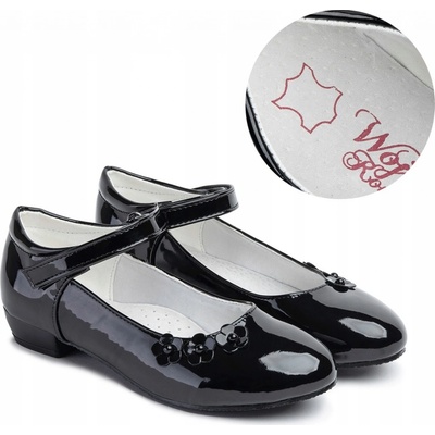 Wojtylko 5B1357 lakové střevíčky černé