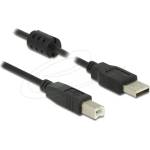 DeLock Кабел Delock USB-A към USB-B, 1.0m, черен (DELOCK-84895) - xtreme