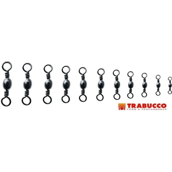 Trabucco obratlík Barrel Swivel veľ.10 16 kg 12 ks