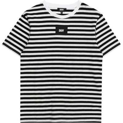 DKNY Тениска черно, бяло, размер 6