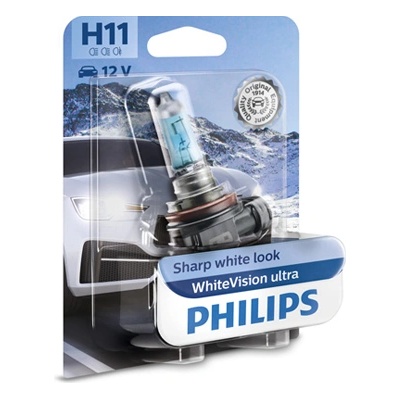 Philips Крушка, фар за дълги светлини PHILIPS H11, 12V, 55W, 4000K, 1350lm, 1 бр
