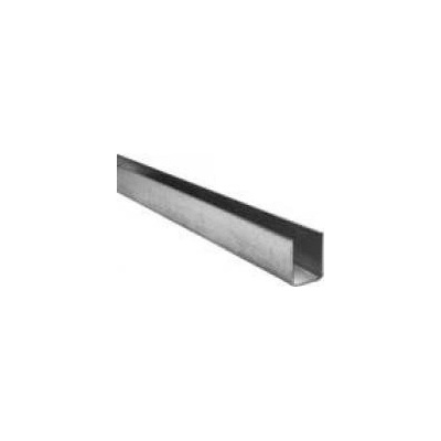 CAIS MCD-60 - hladký U profil pr.46x60 x 2,5 mm pozinkovaný, pro rám posuvných vrat, délka 4m