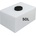 HydroMoby Резервоар за питейна вода HydroMoby SMALL S11, хоризонтален 50 л (бял) (SMALL S11-WHITE-50)