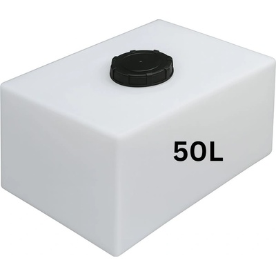 HydroMoby Резервоар за питейна вода HydroMoby SMALL S11, хоризонтален 50 л (бял) (SMALL S11-WHITE-50)