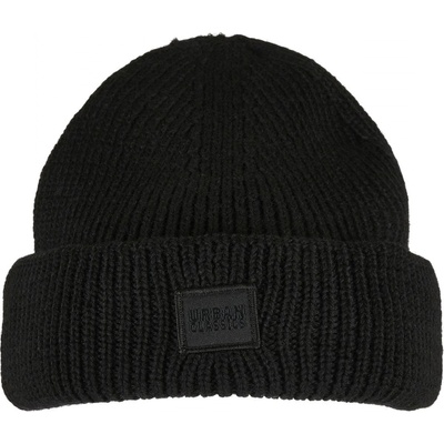 Urban Classics Knitted Wool Beanie černá