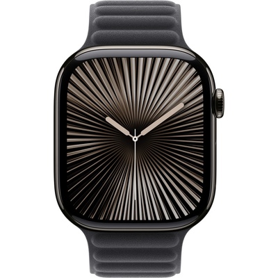 Каишка от Apple за Apple Watch 46mm Magnetic Link: Black Magnetic Link - M/L (MXY03ZM/A)