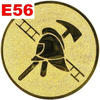 Emblém E56 HASIČ umístění na sportovní pohár nebo medaili 25 mm