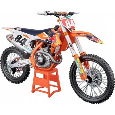 Maisto Motocykel červenáBull KTM 450 SX F Factory Edition 201884 Jeffrey Herlings 1:6