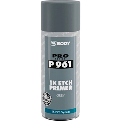 HB BODY P961 Jednozložková reaktívna základná farba 400ml šedá