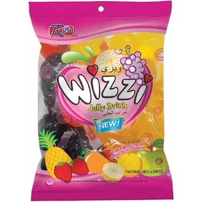 Rico Wizzi Assorted Fruit Jelly ovocné želé 960 g