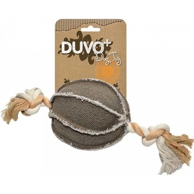 Duvo+ Canvas Ball with Rope 22 x 13 cm