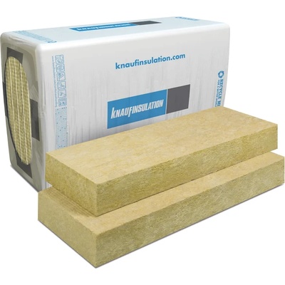 Knaufinsulation КАМЕННА ВАТА ЗА КОНТАКТНА ФАСАДА КНАУФ AIRwall 100х1000х600 (859654)