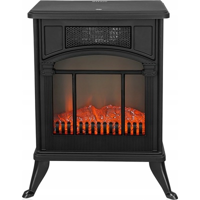 Zilan Volně stojící krb s funkcí topení 1900 W černý