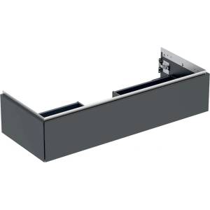 Geberit Окачен долен шкаф Geberit One матово черно 120 см (505.075.00.8)