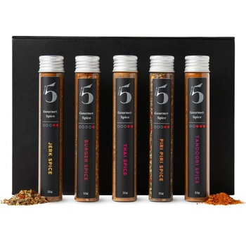 Chilli No5 Подаръчен комплект SPICES, RUBS & SEASONING, комплект от 5 бр. , Chilli No5 (CHISPISET000)