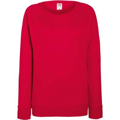 Fruit of the Loom COTT | FOL | Суитшърт Lady-Fit LW Raglan, червен, S (16214600401)