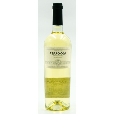 Starosel Winery Chardonnay biela 2023 14% 0,75 l (čistá fľaša)