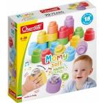 Quercetti soft blocks mommy with rattle 18 elements